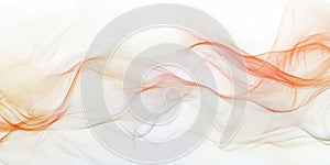 A soft, ethereal white background with delicate wisps of light swirling in a dreamy pattern. The