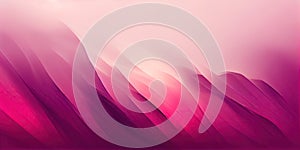 Soft flowing fluid with magenta pink wavy forms, seamless texture with blurring effect.