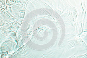 Soft focus white wavy abstract water ripple texture background