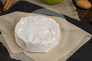 soft fresh cheese with noble white mold that you can eat