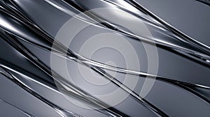 Soft Futuristic Gray Diagonal Background with Dynamic Blurred Elements photo