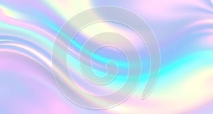 Pastel Rainbow Holographic Texture with Motion Blur photo