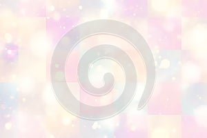 Dreamy Pastel Light Squares