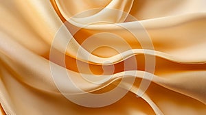 Soft Golden Fabric Drape Texture