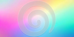 Soft Gradient Background, Colorful Pastel Design photo