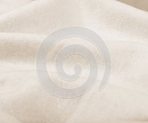 Soft grey cotton, elastane and polyester fabric texture background