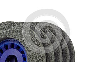 Soft grinding circles for grinding and polishing steel