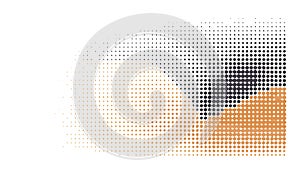 Soft Halftone Dot Gradient Abstract Background, vector design Generative AI