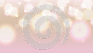 Soft light pink bokeh background