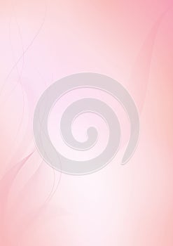 Soft and light pink gradient vertical paper background