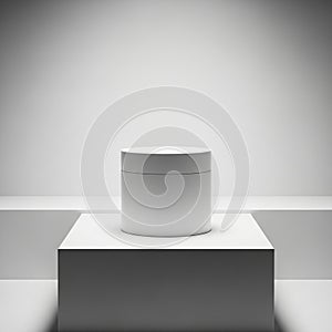 The soft lighting casts subtle shadows, emphasizing the geometric forms