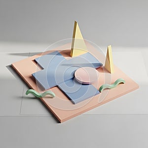 Soft lighting casts subtle shadows, enhancing the three-dimensional effect