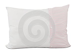 Soft new pillow isolated on white