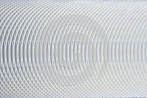 Soft Offwhite Parallel Curves Pattern Background . photo