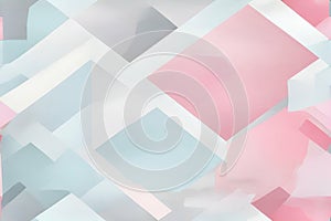 Soft pastel cubist texture on grey background