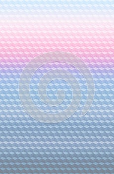 Soft pastel geometric cube 3D pattern background,  texture