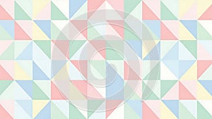 Soft Pastel Geometric Triangle Pattern Background Subtle Light Color Mosaic Design for Decorative Use