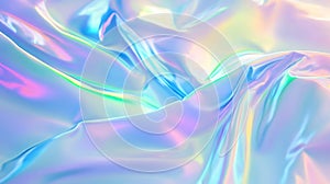 Soft Pastel Gradients with Iridescent Transitions photo