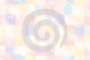 Soft Pastel Patchwork Background