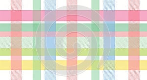 Soft Pastel Plaid Pattern Background