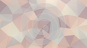 Soft Pastel Polygonal Abstract Background
