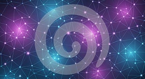 Soft Pastel Starry Light Abstract Background