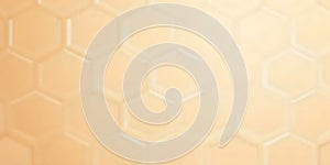 Soft Peach Hexagonal Pattern Background texture