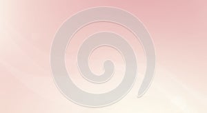 Soft pink and beige abstract gradient background with elegant subtle curved wave patterns.
