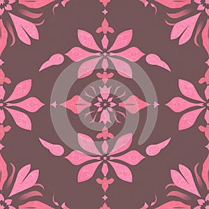 Soft Pink Creative Decorative Pattern