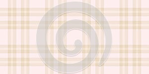 Soft plaid texture tartan, folklore fabric check vector. List pattern textile seamless background in white and light colors