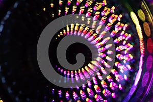 Soft rainbow light flares background or overlay