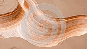 Soft Sand Flow Abstract Pattern
