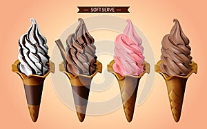 Soft serve elements photo