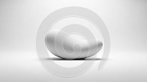 A soft shadow on the ground, enhancing its three-dimensional