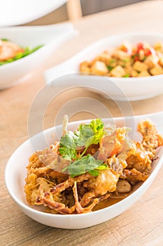 Soft Shell Crab with Garlic and Pepper