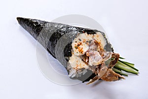 Soft Shell Crab Hand Roll Temaki