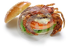 Soft shell crab sandwich