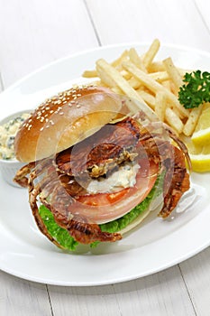 Soft shell crab sandwich