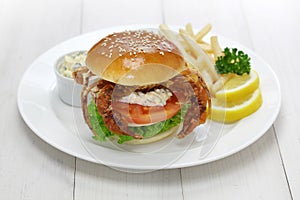 Soft shell crab sandwich