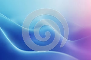 Soft Gradient Blue and Purple Grainy Textured Abstract Background with Smooth Waves