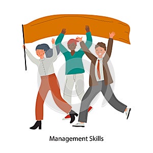 Soft skills concept. photo