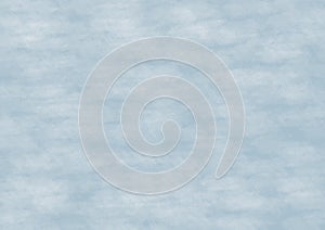 Soft smooth dull pastel blue colour with clouds texture background