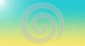 Soft Gradient Background of Teal Blue and Yellow with Subtle Halftone Dot Pattern abstract