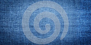 Blue jean texture close-up photo