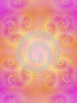 Soft Spirals Background Pink photo