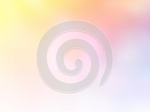 Soft sweet blurred pastel color background. Abstract gradient desktop wallpaper.