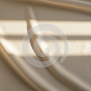 Soft, textured surface with shadows creating abstract, wavy patterns. The shadows are