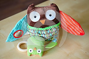Soft toy owl