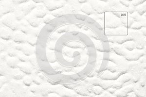 Soft white abstract textured surface, organic cloudlike pattern creating calm minimal background