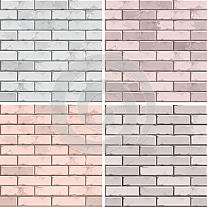 soft white texture bricks abstract old brick wall horizontal textured